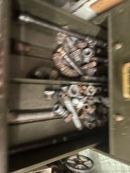 Loc: 3 Maint.  Cabinet with pipe fittings and window and door hardware