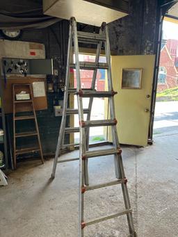 Loc: Bus.  Little Giant multi-use ladder