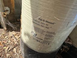 Loc: Bus.  Flowtec Model FP7110T-08 Pressure Tank, 19 gal Capacity, 100 psi with (3) Pol-E-Wound 942