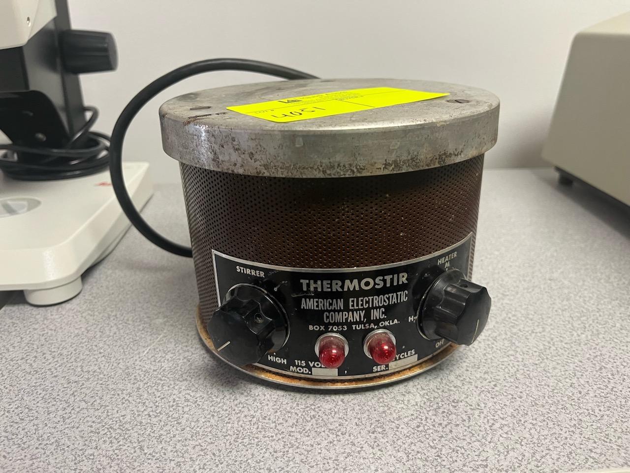 Loc: 3 Lab. American Electrostatic Company Thermistor. This lot is located at: 601 Franklin St, Hanc