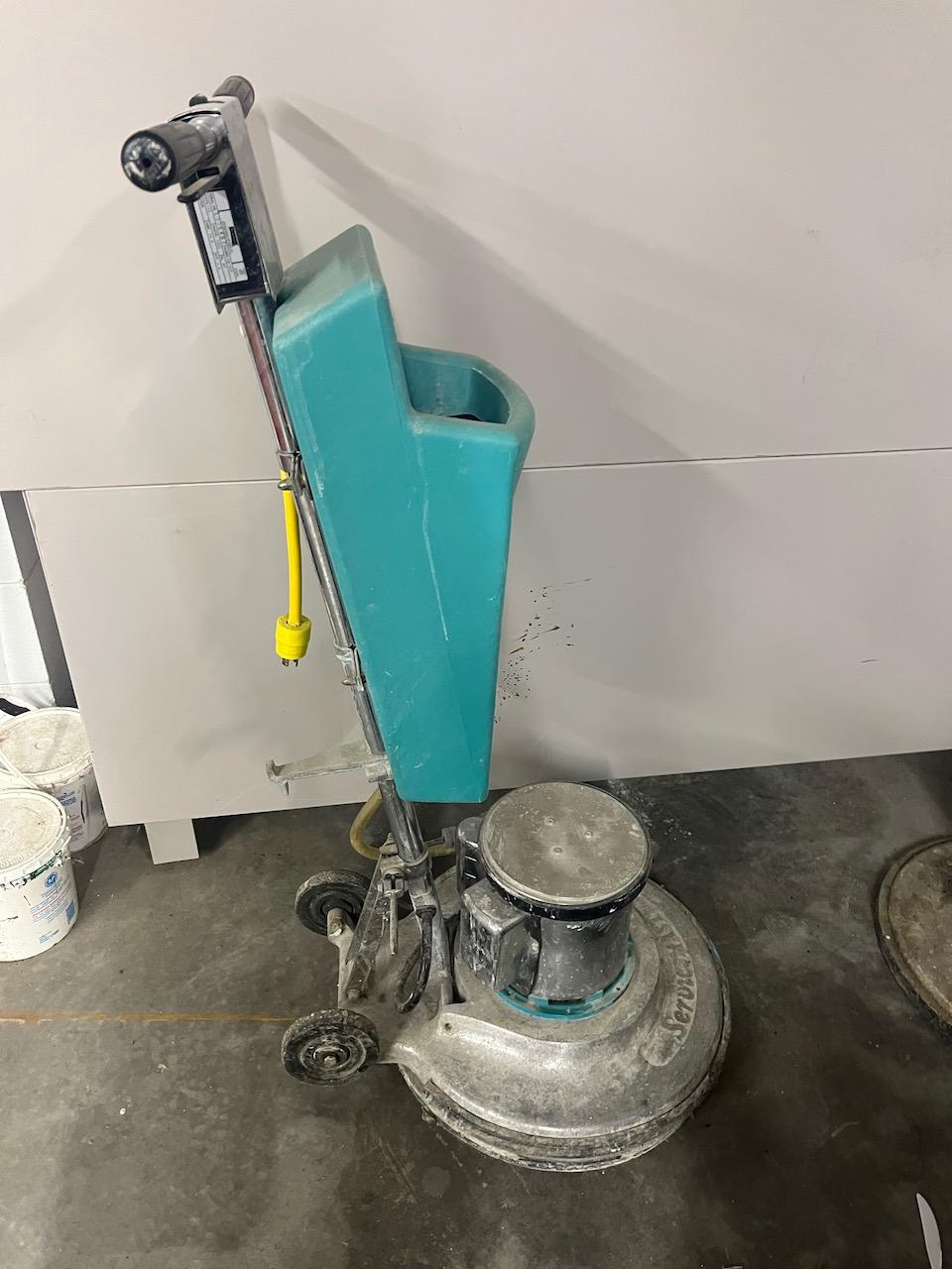 Loc: 4.14B. ServiceMaster Floor Machine Model: SM507. This lot is located at: 601 Franklin St, Hanco