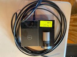 Loc: 11, Stage. Dell 4320 Projector with long HDMI Cord. This lot is located at: 417 Quincy St, Hanc