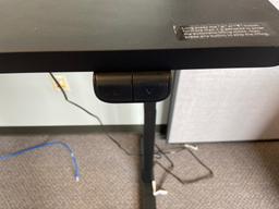 Loc: 11, eSports. Adjustable Height Desks  47"WideX24" Deep X 49" Tall - Flexispot Model #EC9B-VN/EC
