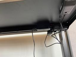 Loc: 11, eSports. Adjustable Height Desks  47"WideX24" Deep X 49" Tall - Flexispot Model #EC9B-VN/EC