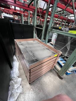 18-62-09 -  Produce Display Cart 53"X37"X31" (needs minor repairs)
