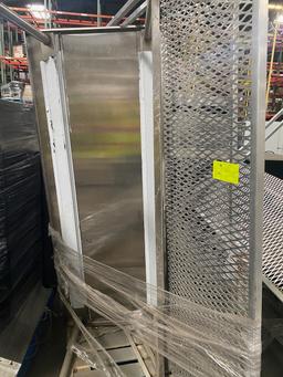 Rec -  6ft Stainless Steel Preparation Table (with top shelf). Note: Not attached.