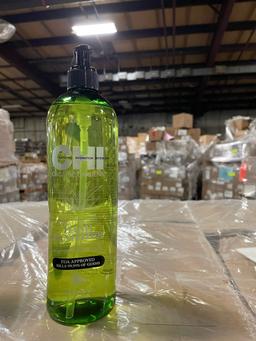 Chi Hand Sanitizer, 26 fl oz bottles with pump. SKU 193391, approx. 672.  (Approx. Total Retail Valu