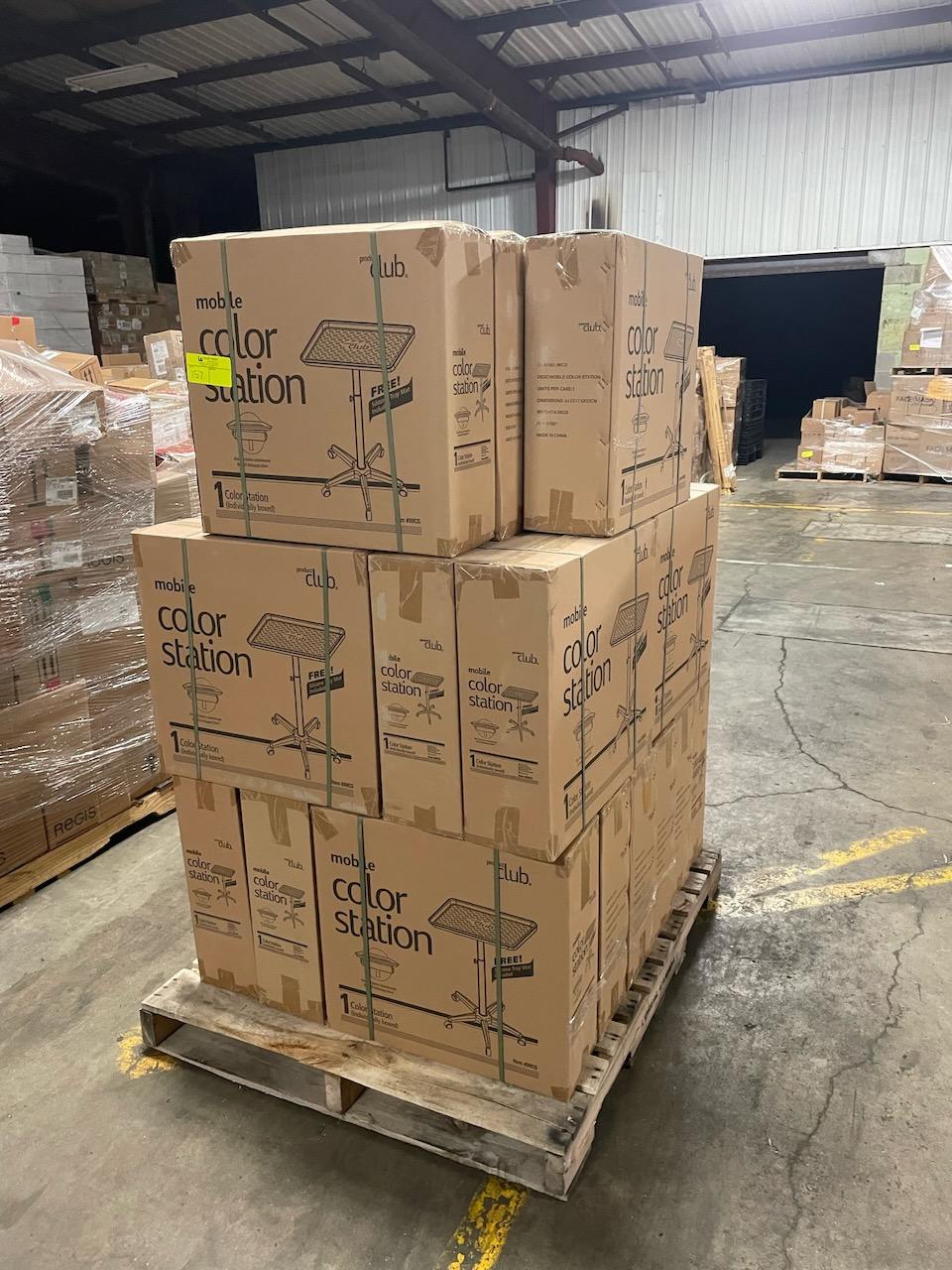 Mobile Color Stations SKU 174779 Approx. 28 (Approx. Total Retail Value- $3500)