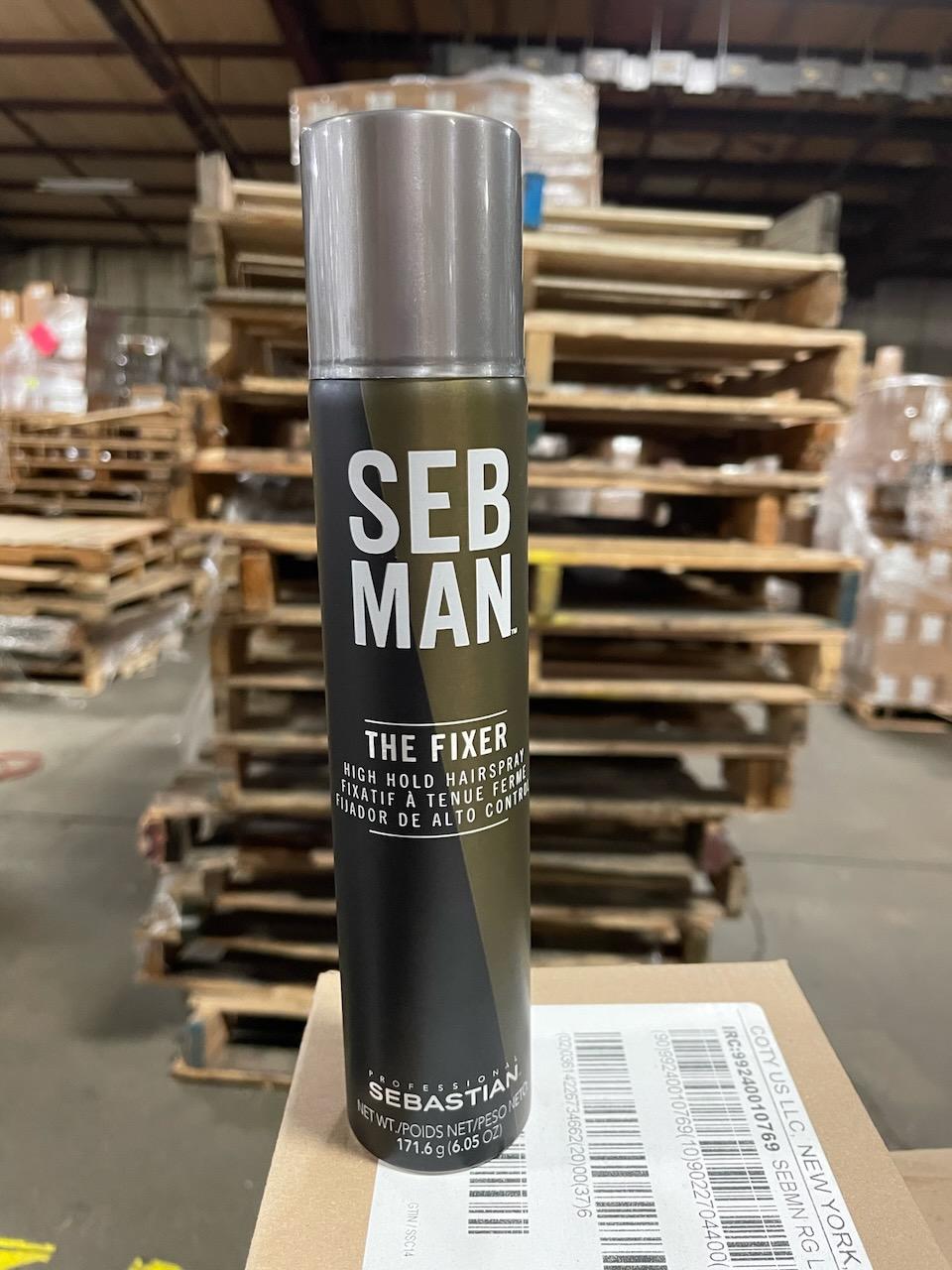 SEB MAN The Fixer Hairspray 6 oz. Approx. 1,200 SKU 189840 (Approx. Total Retail Value- $12960)