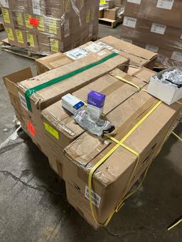 Mixed Pallet of Alcohol Antiseptic Pads 100 per pack approx. 9 packs, TrueWave End Papers 200, Safet