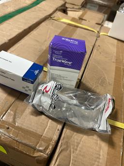 Mixed Pallet of Alcohol Antiseptic Pads 100 per pack approx. 9 packs, TrueWave End Papers 200, Safet