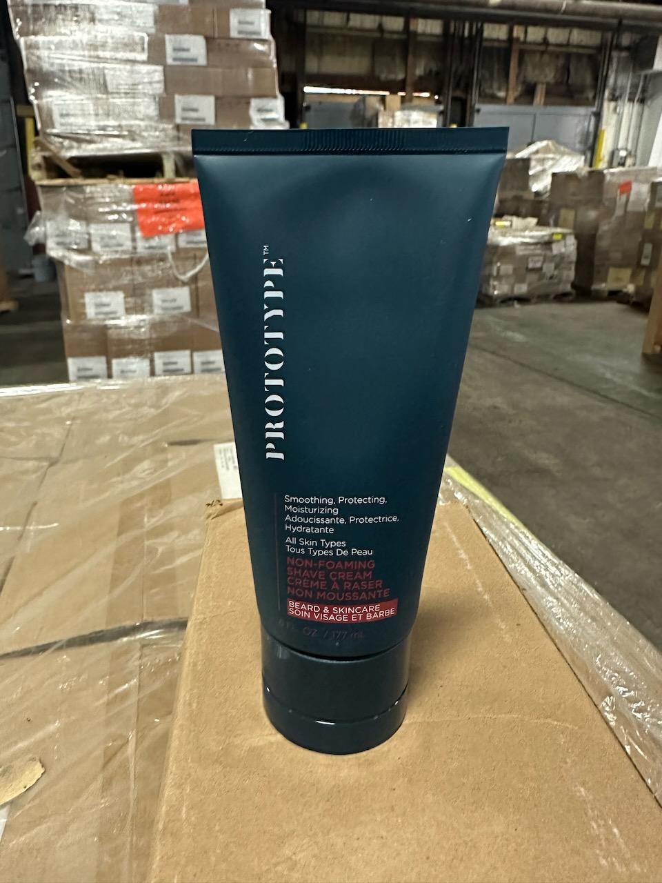 Prototype Non-Foaming Shave Cream, 6 oz bottles
