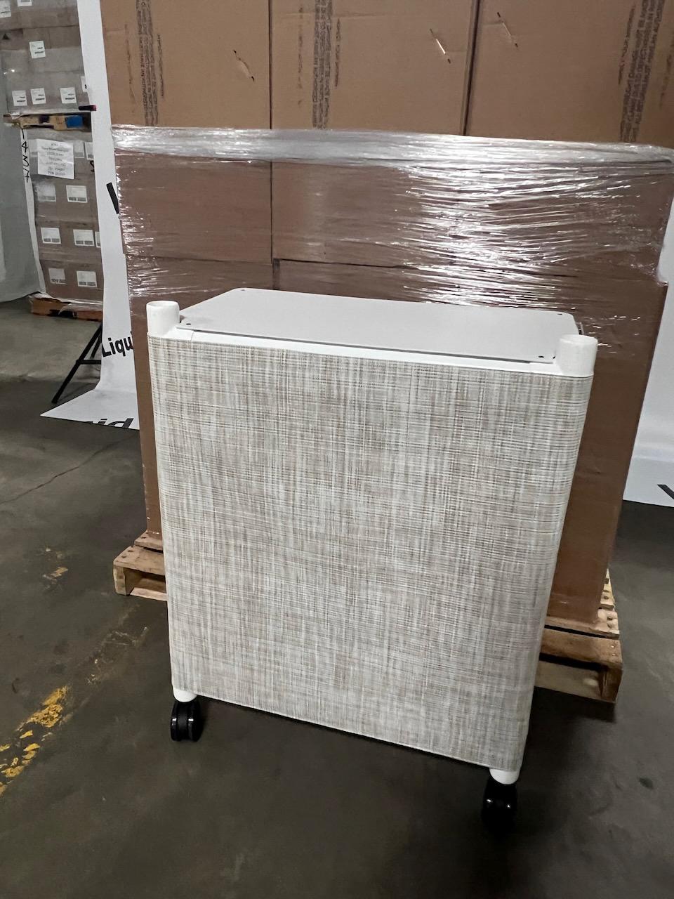 New In Box Alco Classic Line Plastic 3Drawer Carts with side skirts on Casters  14x 255 x 32