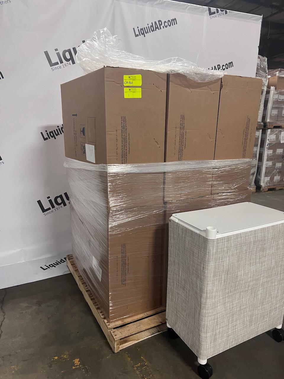 New In Box Alco Classic Line Plastic 3Drawer Carts with side skirts on Casters  14x 255 x 32