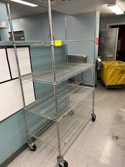 Metro rack on casters
