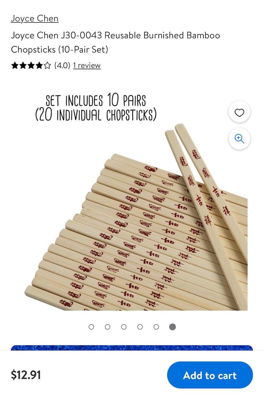 Bamboo Chopsticks