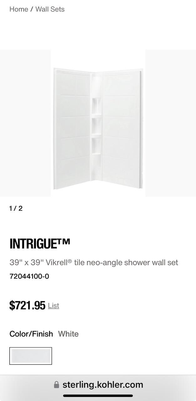 Sterling Intrigue Wall set