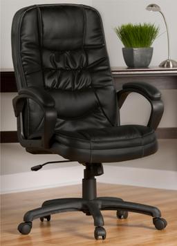 Soft Touch Highback Leather Chair- 60-5811