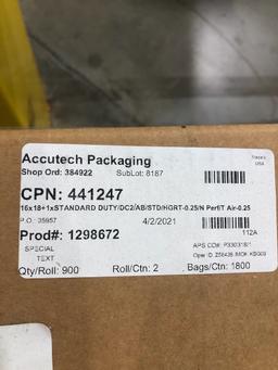 Rolls of Bags for Autobagger