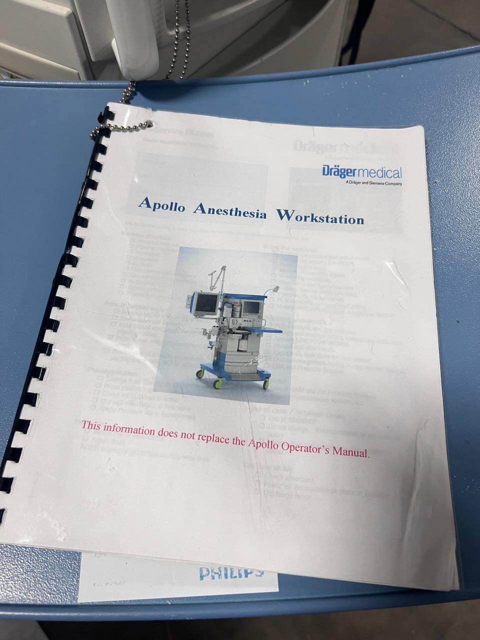 draeger apollo anesthesia machine