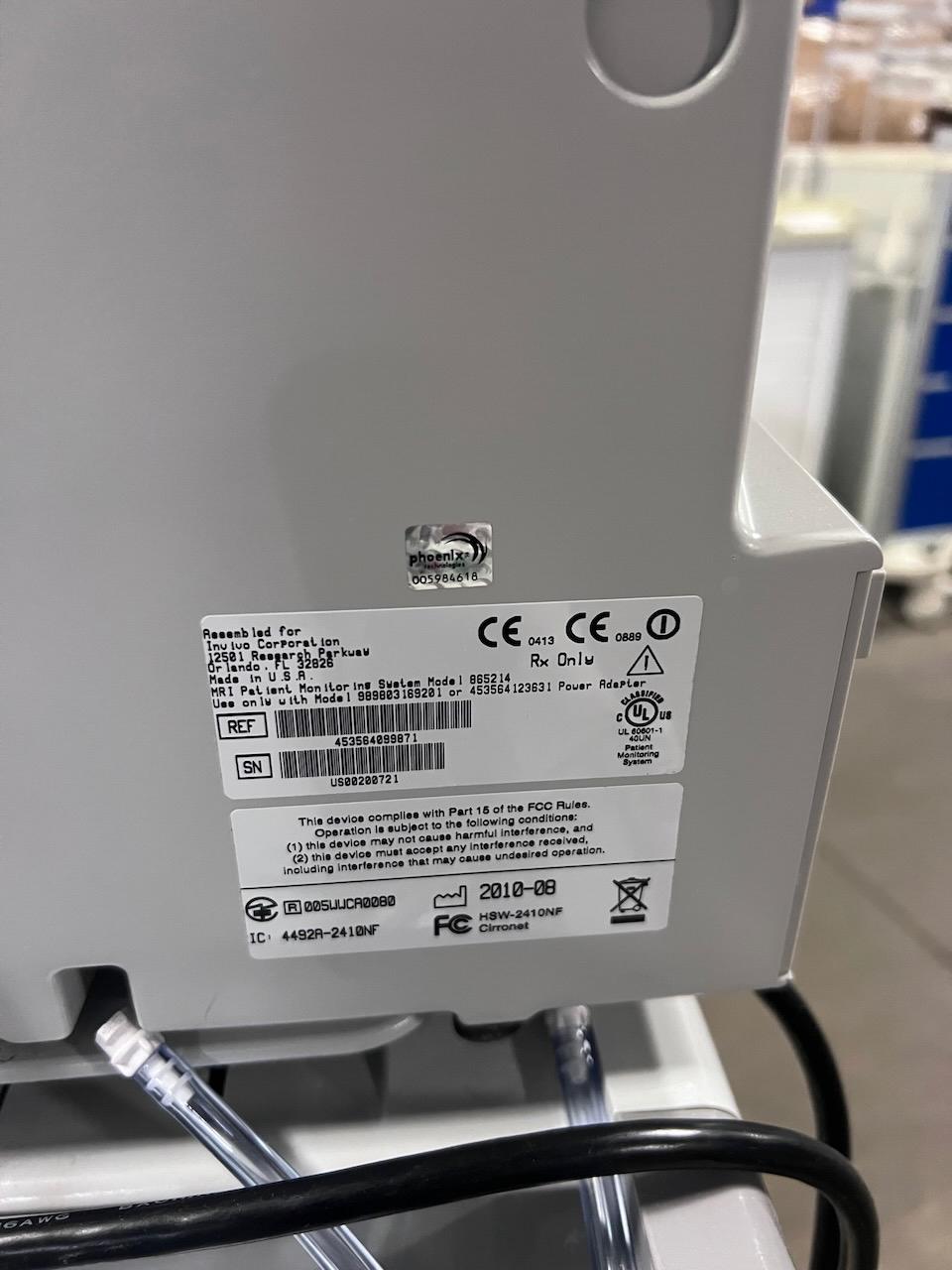 Invivo Expression MRI Patient Monitoring Systems w/ Stands