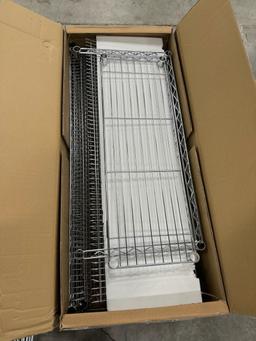 Slanted Wire Shelf Metro Rack