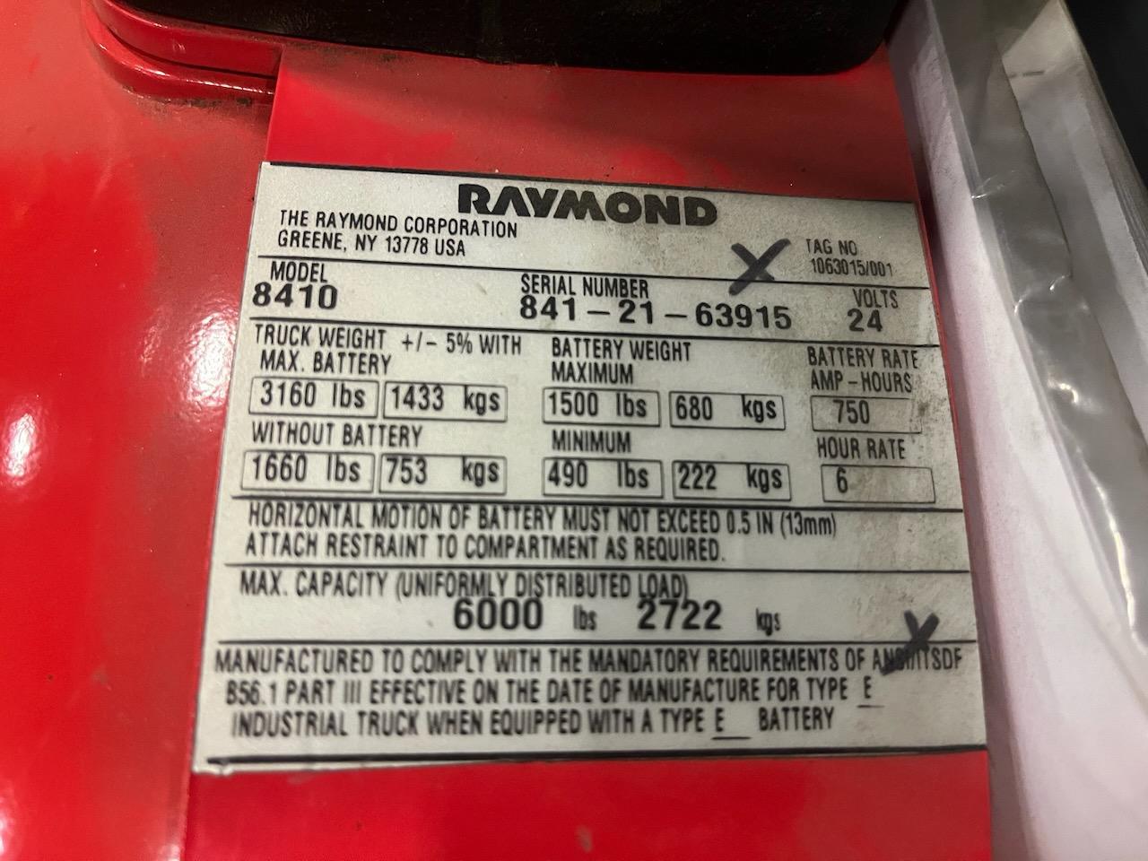 Raymond Rider Double Electric Pallet Jack