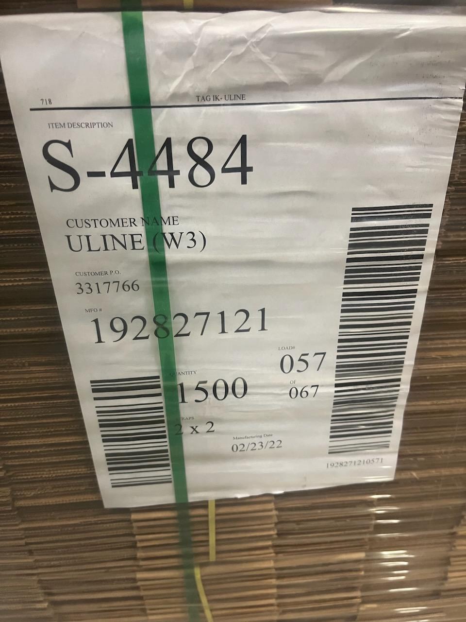 Pallet of Boxes