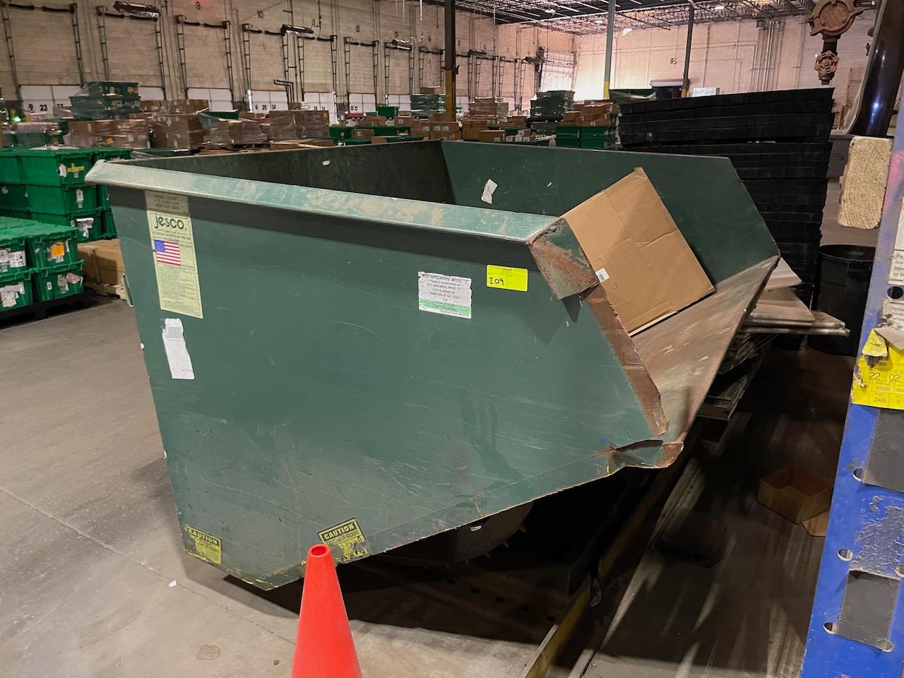 Jesco Self-Dumping Hopper - 211781