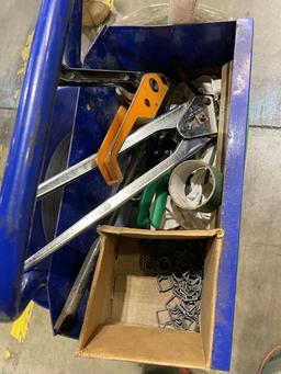 U-Line strapping cart w/ tools and clips