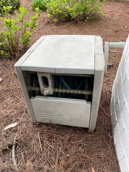 Outdoor Hose Box & Roller