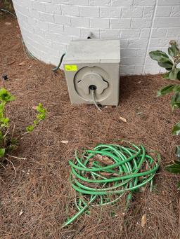 Outdoor Hose Box & Roller