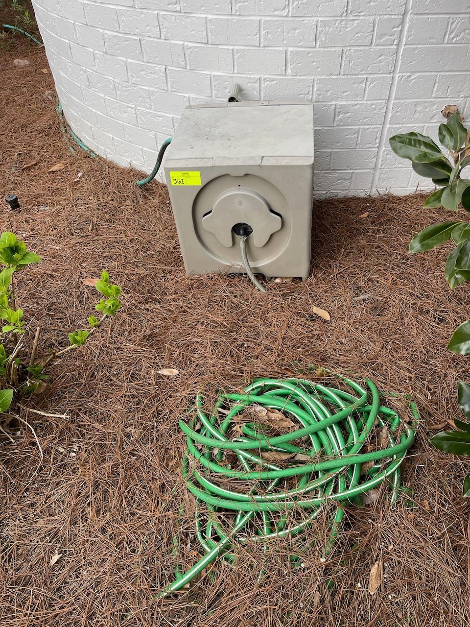 Outdoor Hose Box & Roller