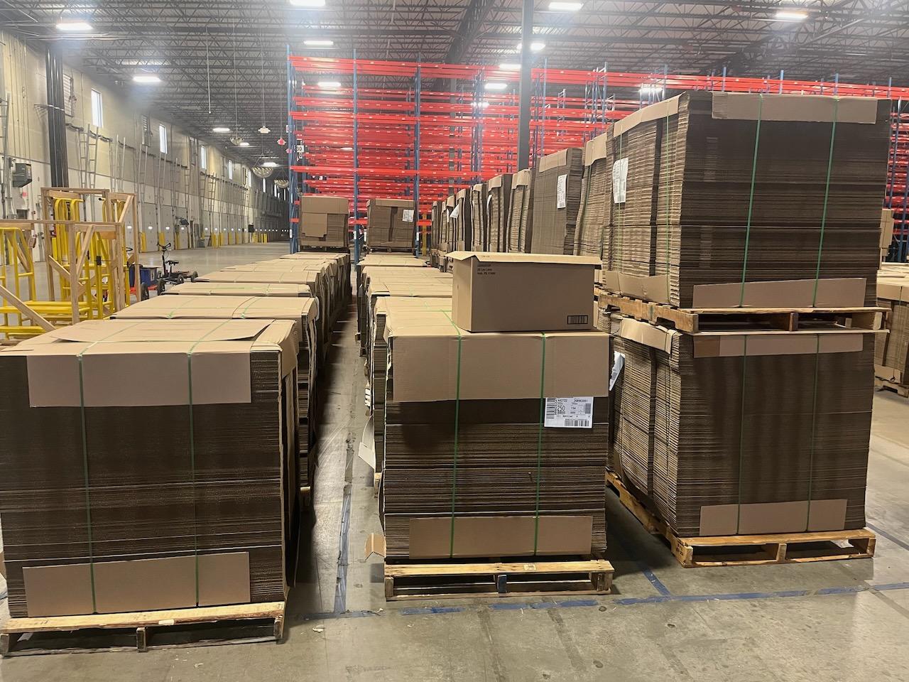 Pallet of Boxes