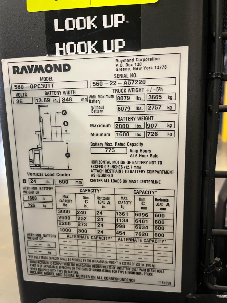 Raymond Order Picker