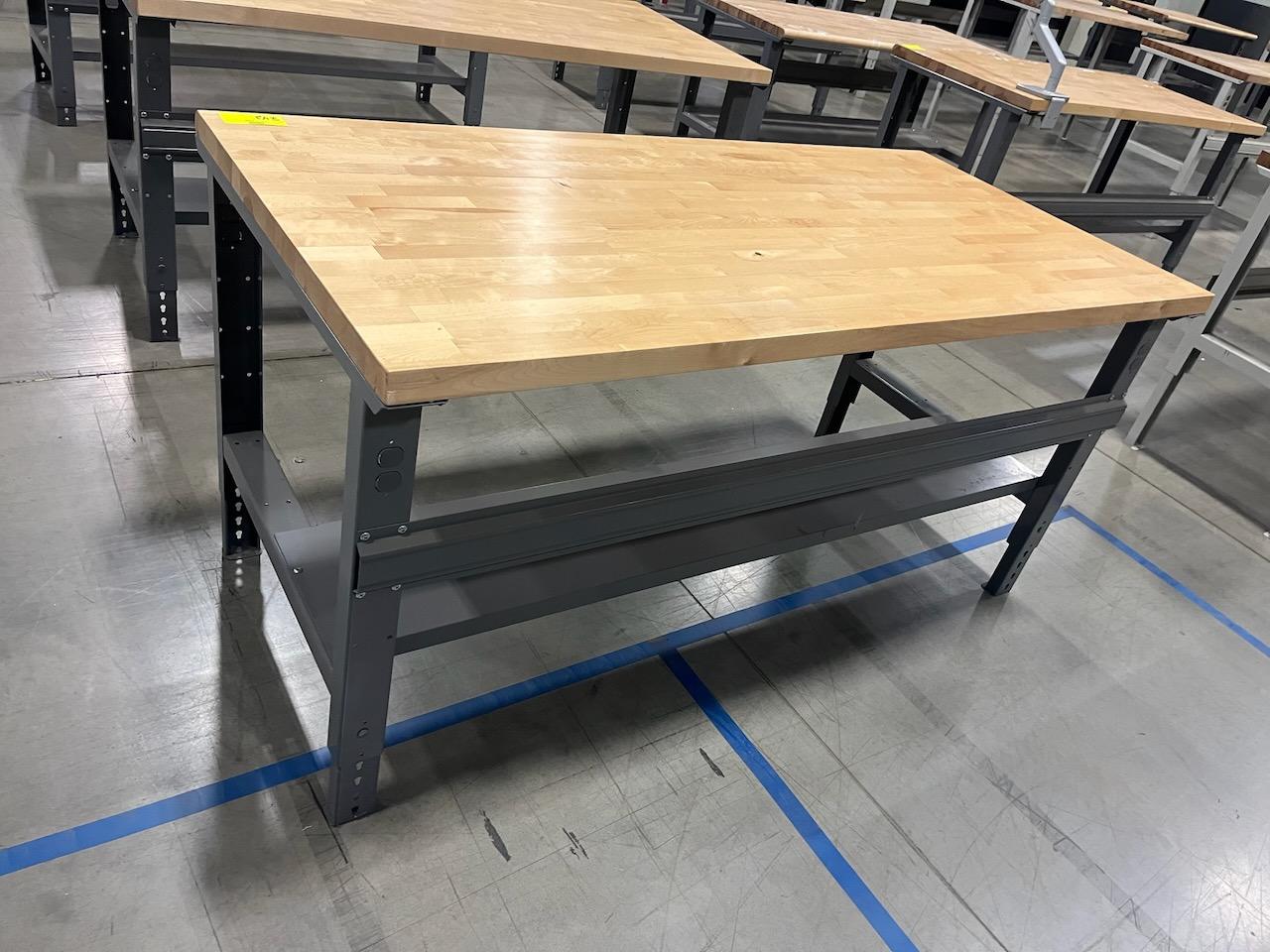 Butcher Block Work Bench