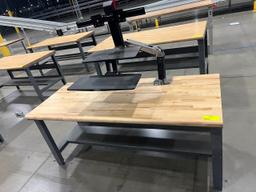 Butcher Block Work Bench