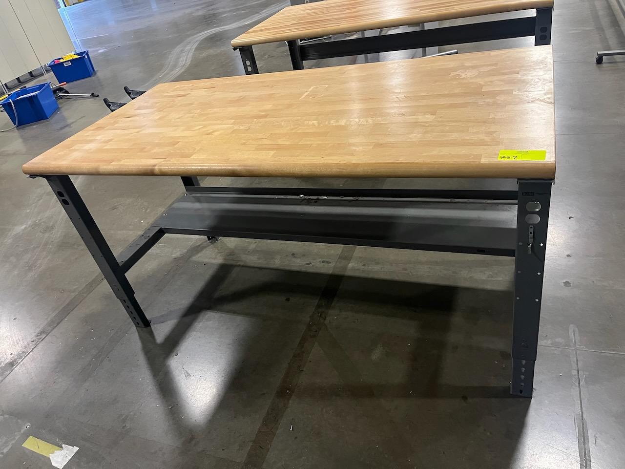 Butcher Block Work Bench