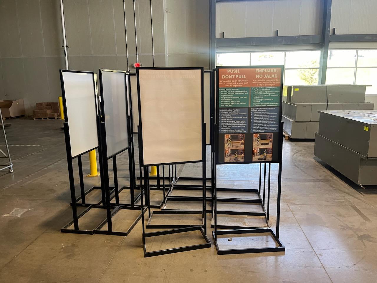 ULINE Sign Stand