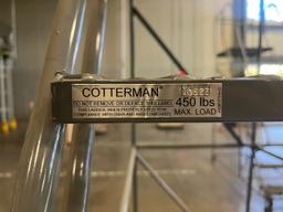 Cotterman 9 step Rolling Ladder