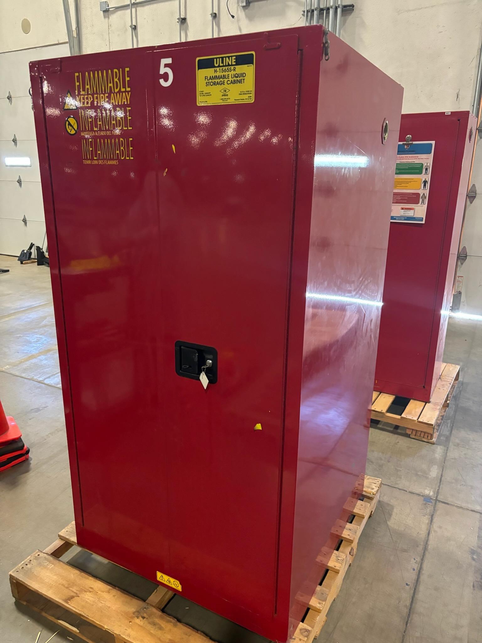 Flammable cabinet