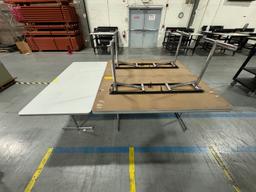 Tables w/ Chrome Fold Down Legs