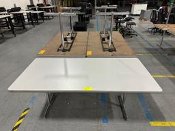 Tables w/ Chrome Fold Down Legs