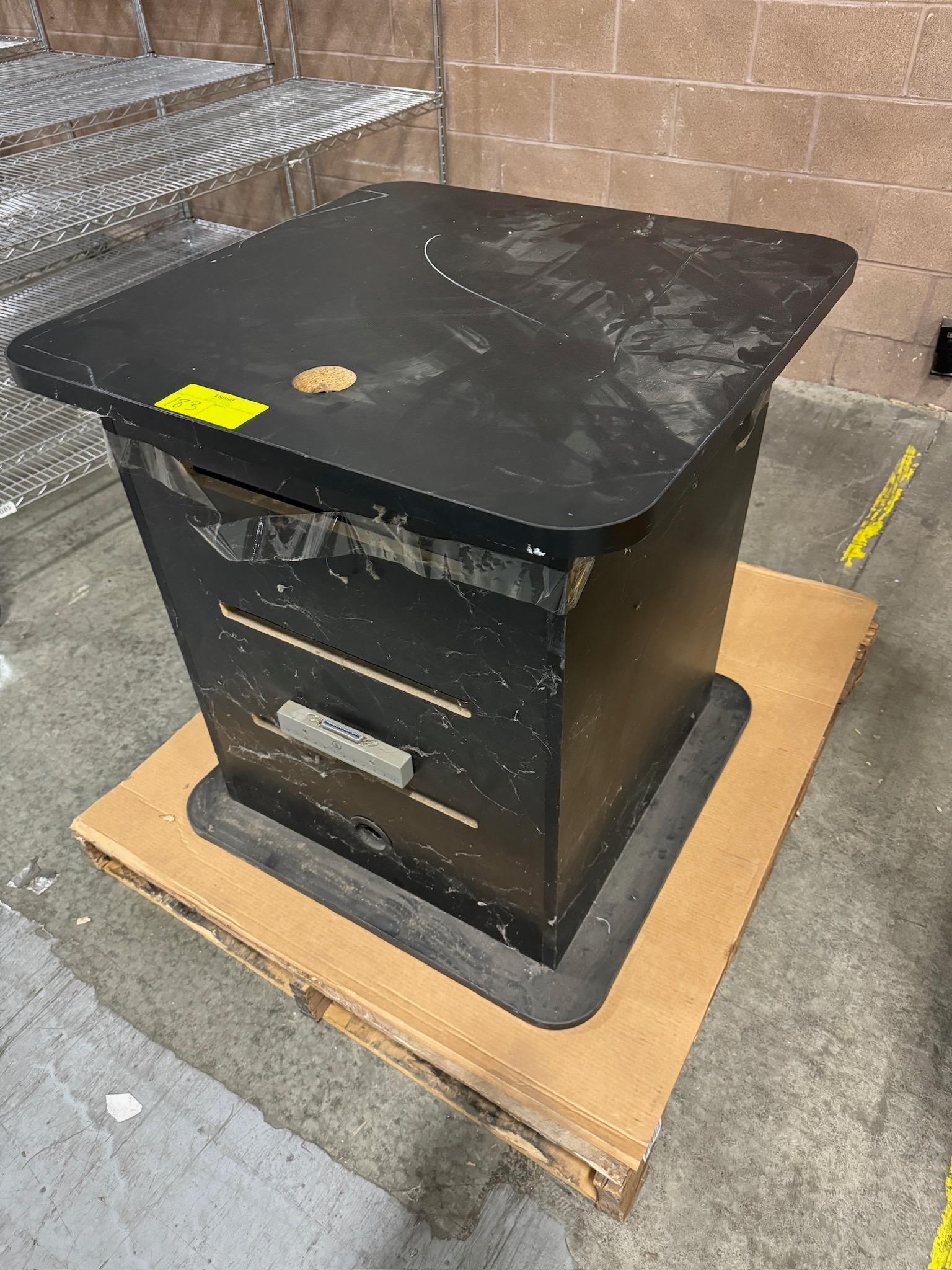 Black Wood Table