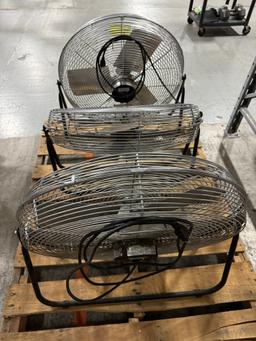 Tilt-Head Floor Fans