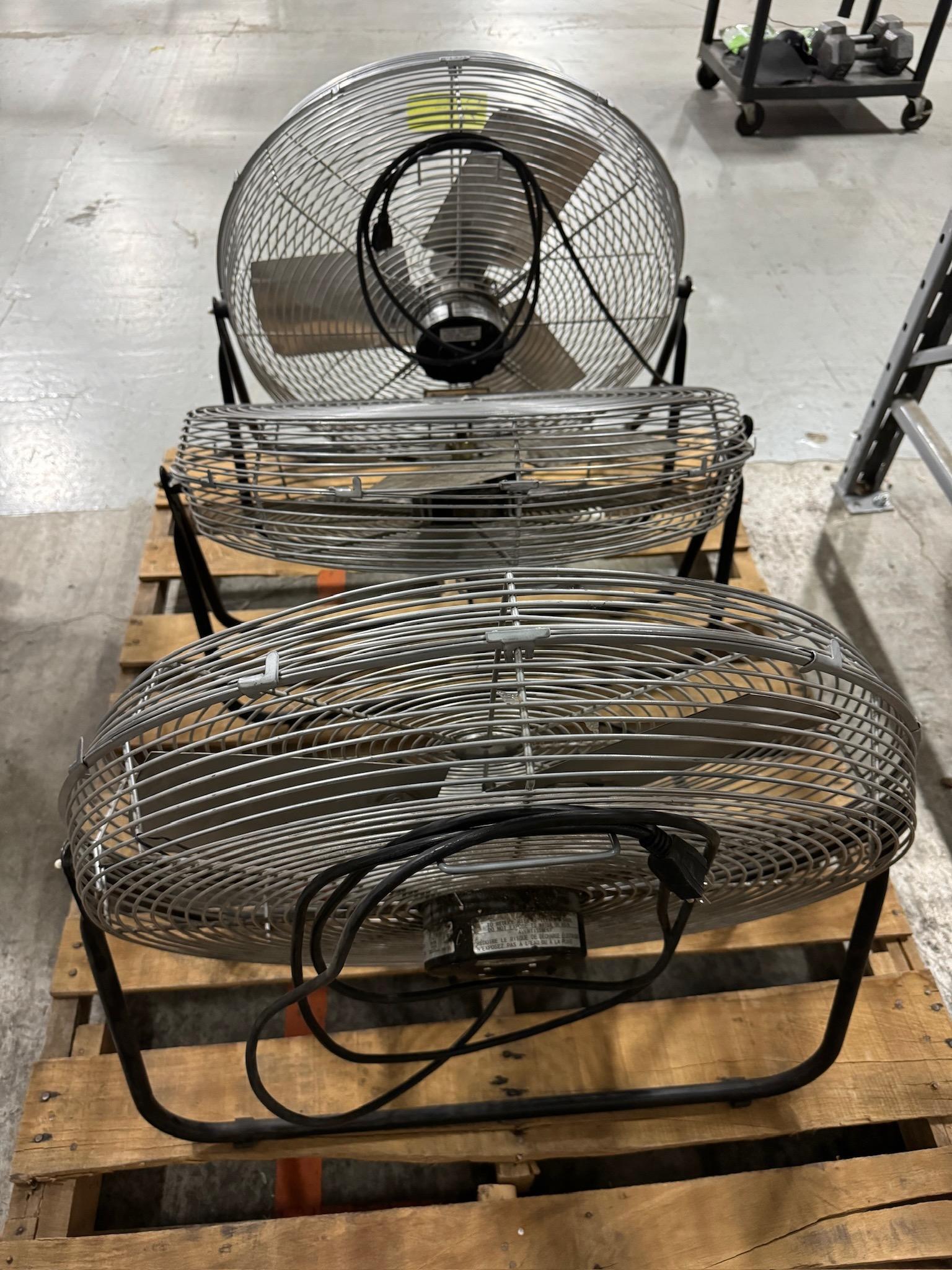 Tilt-Head Floor Fans