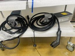 Rolling Metro Rack w/ JuiceBox Chargers (Condition unknown)