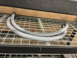 Black widespan shelving 6'x2'x76"