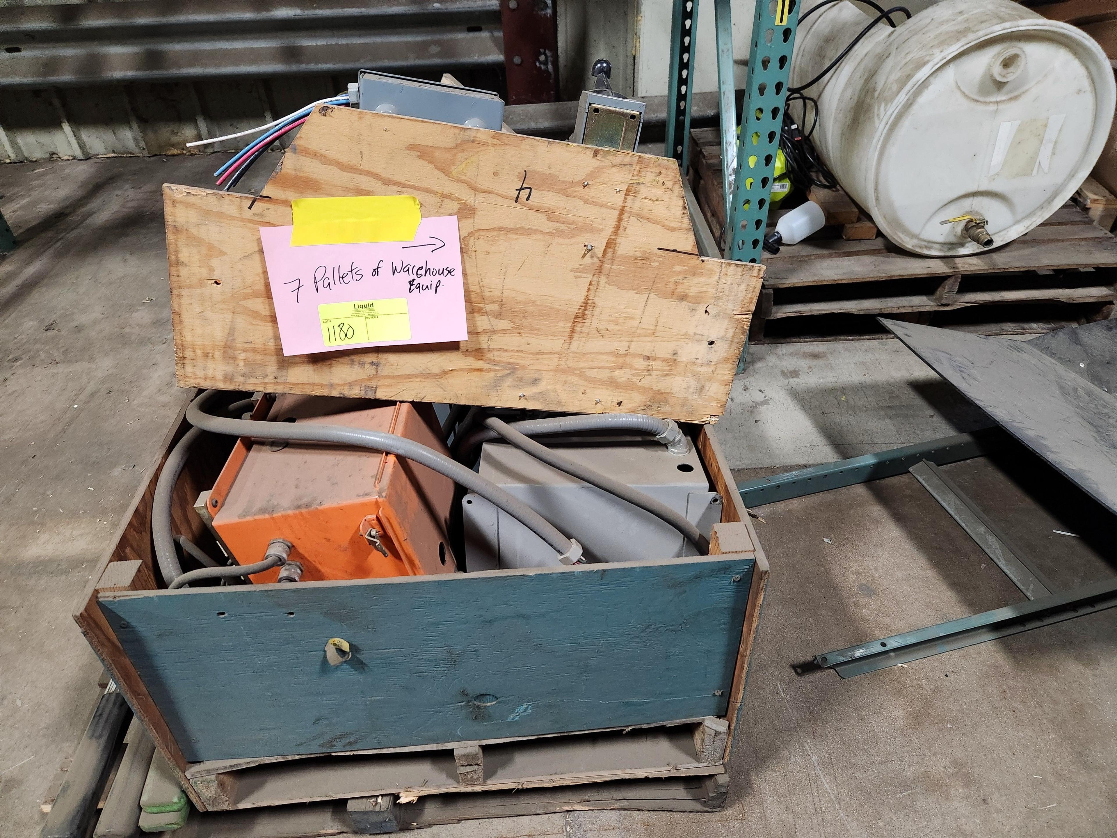 Assorted Warehouse Equipment