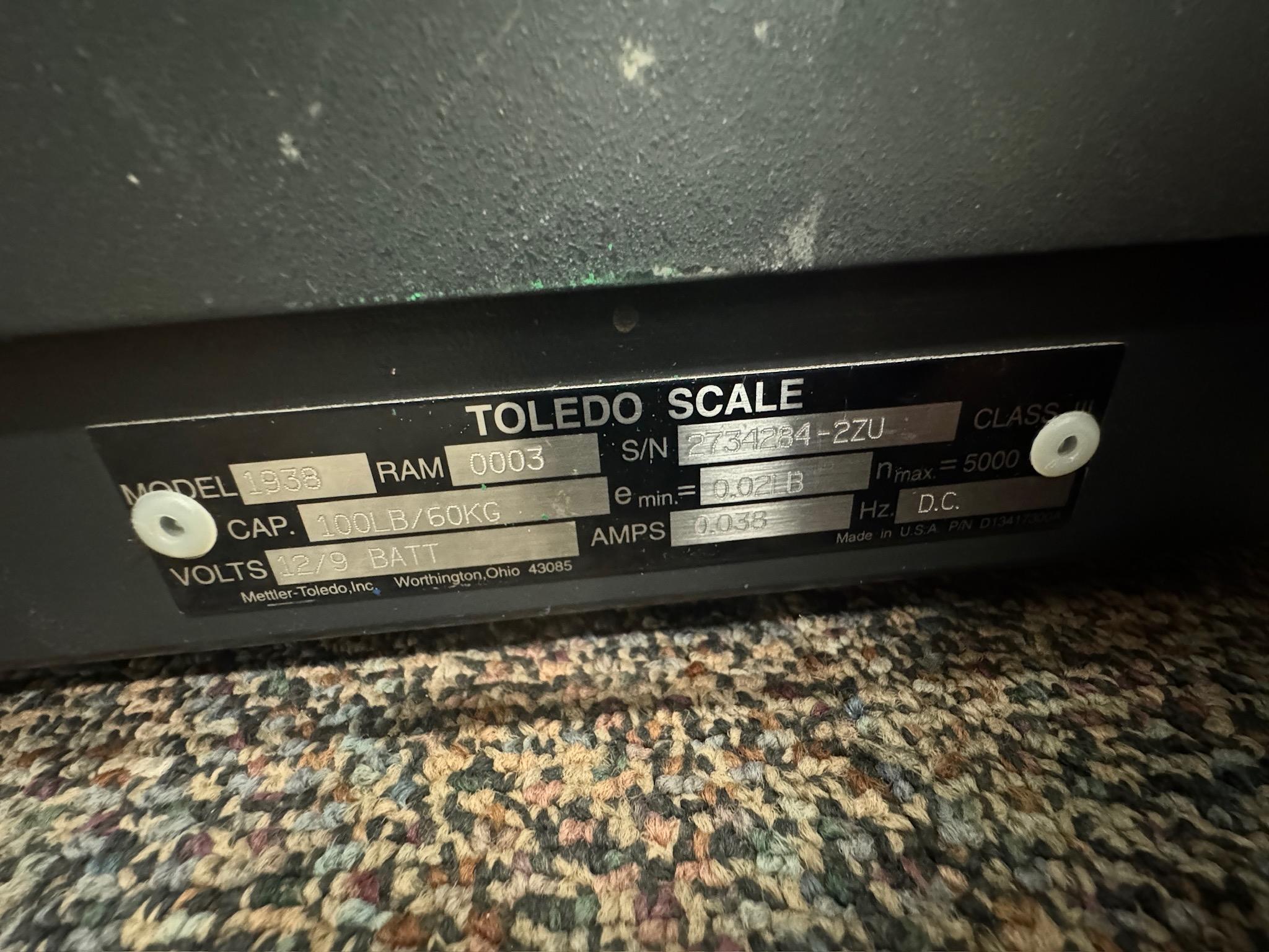 Toledo Digitol Scale 100 LB Capacity